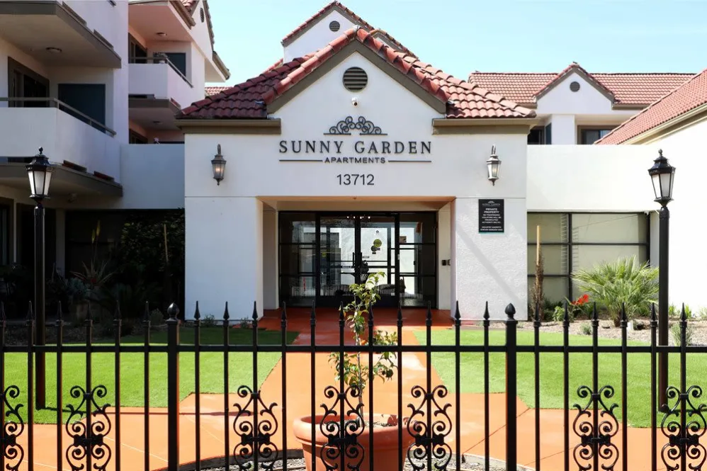 Exterior of apartments