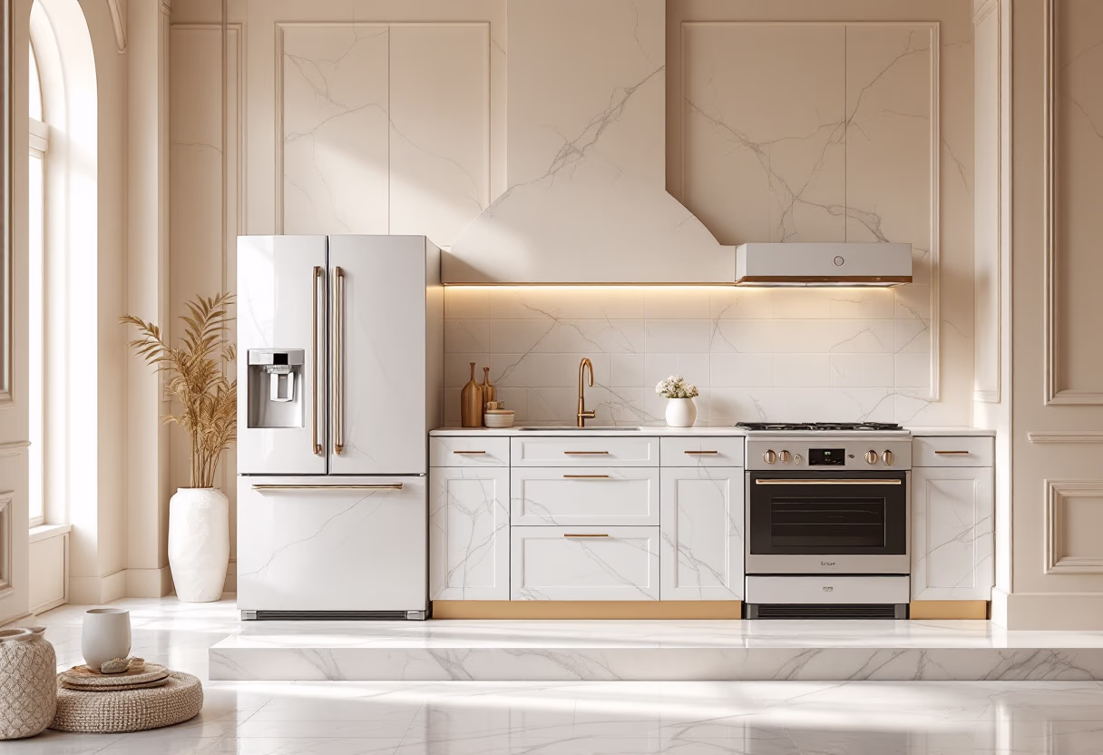 image of kitchen appliances area for a department store