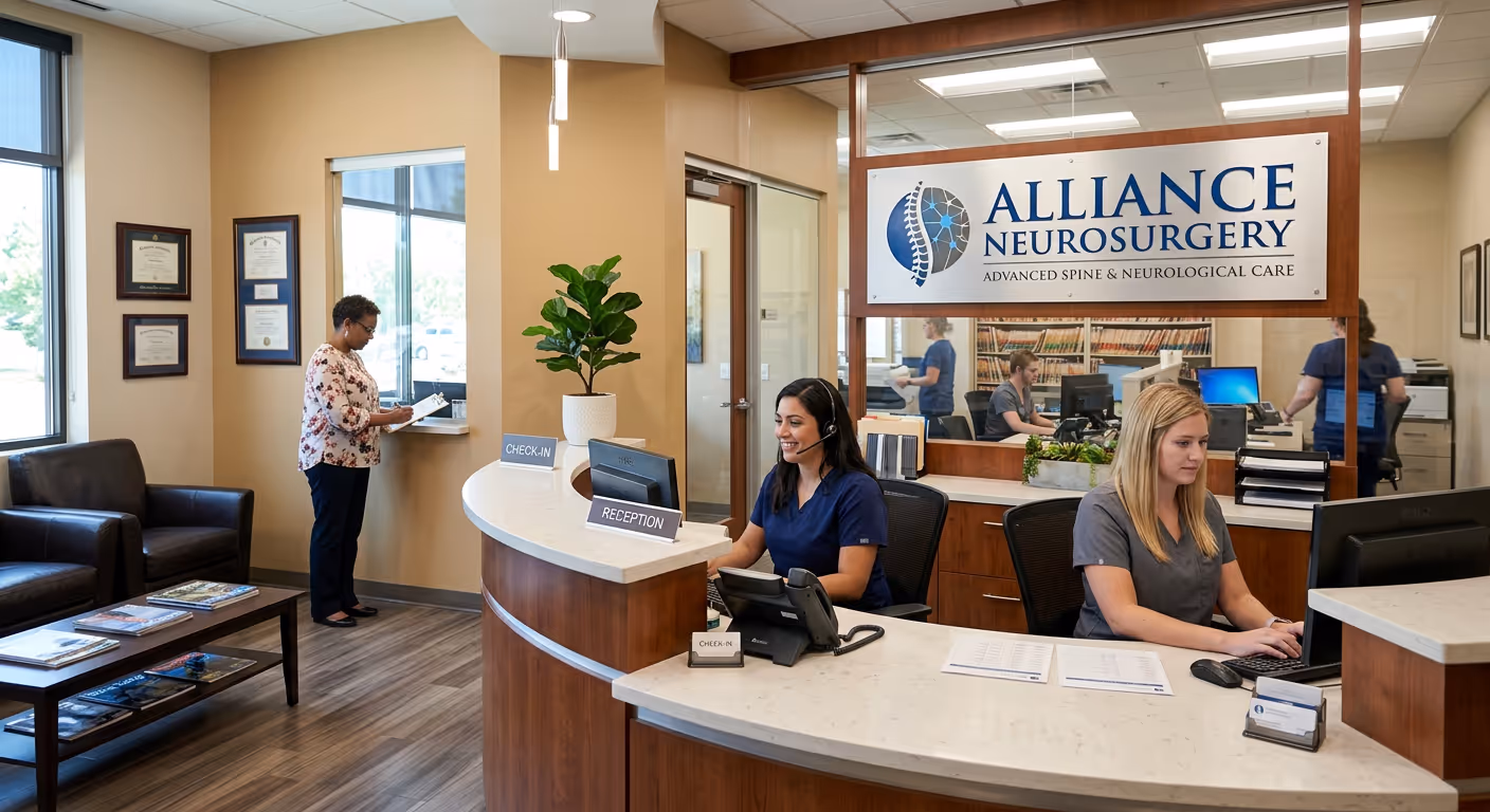 image of the office entrance (for a dental office)