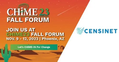Chime 2023 Fall Forum Advertisement.
