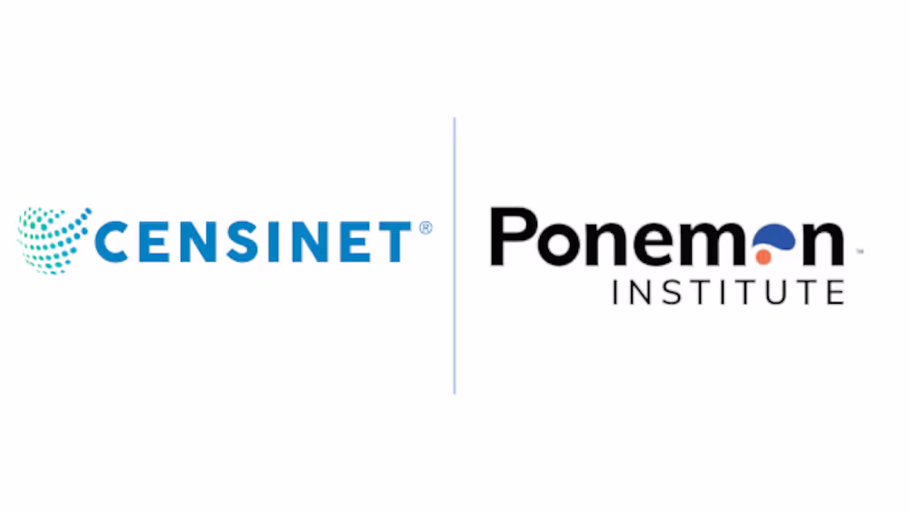 Censinet and Ponemon Institute promotional artwork