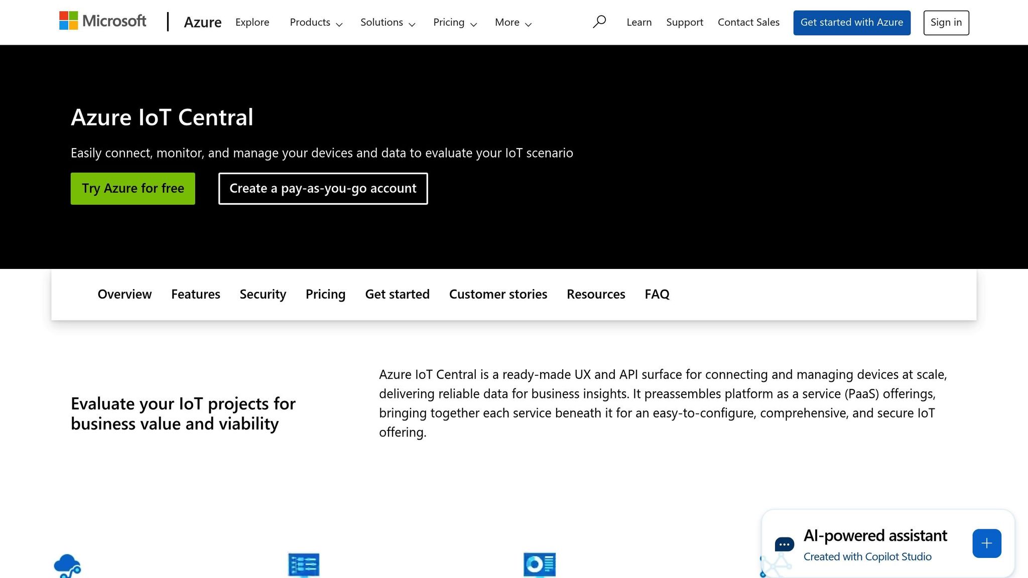 Microsoft Azure IoT Central