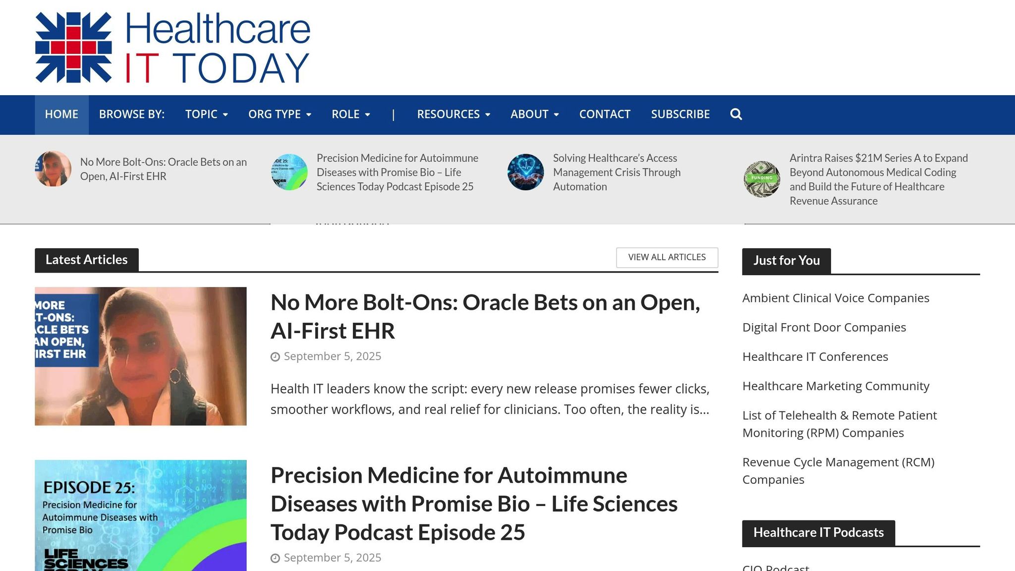 Healthcare IT Today