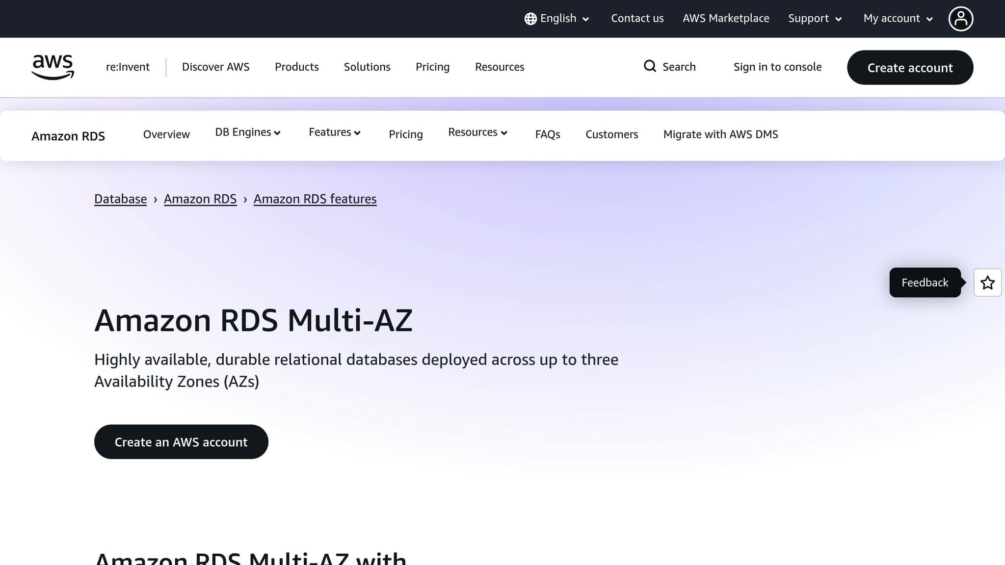 Multi-AZ