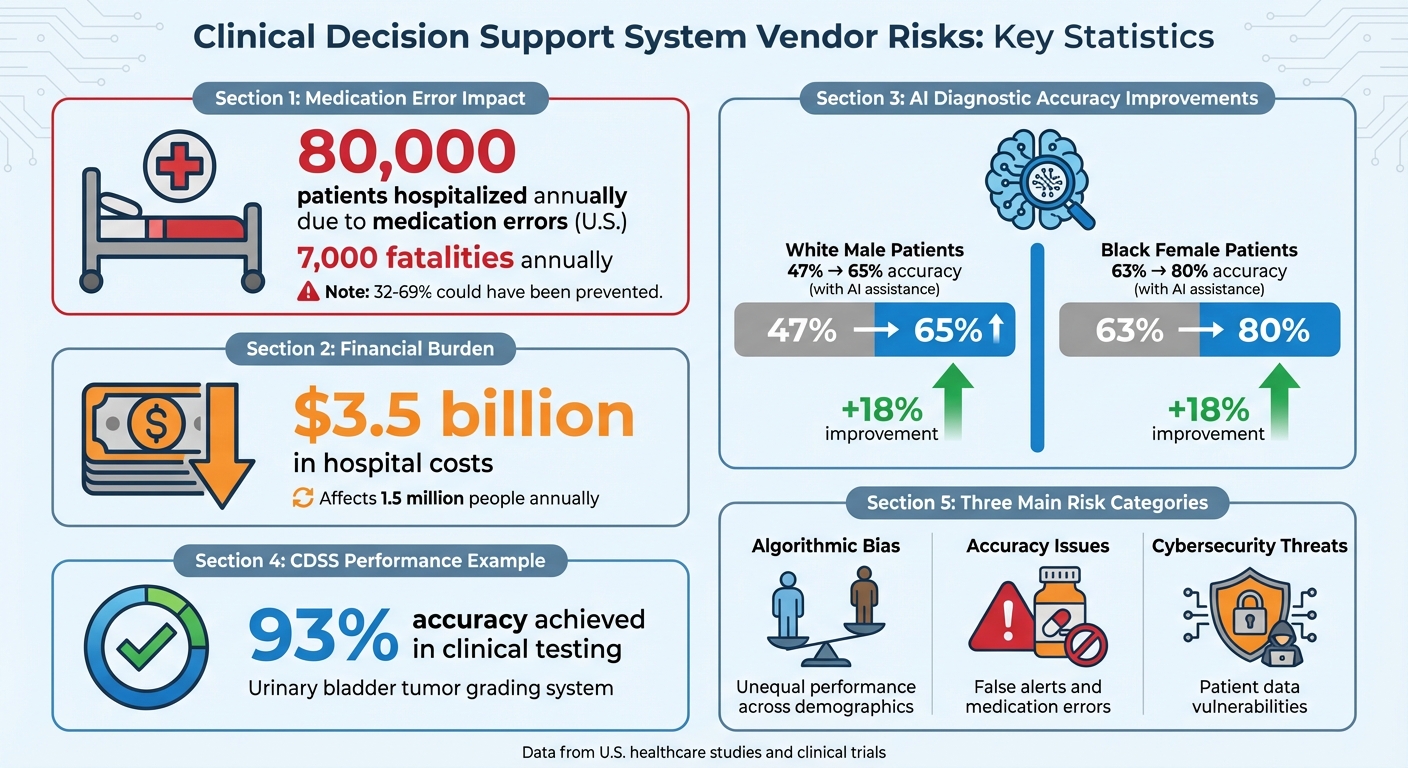 CDSS Vendor Risk Statistics: Medication Errors and Healthcare Costs