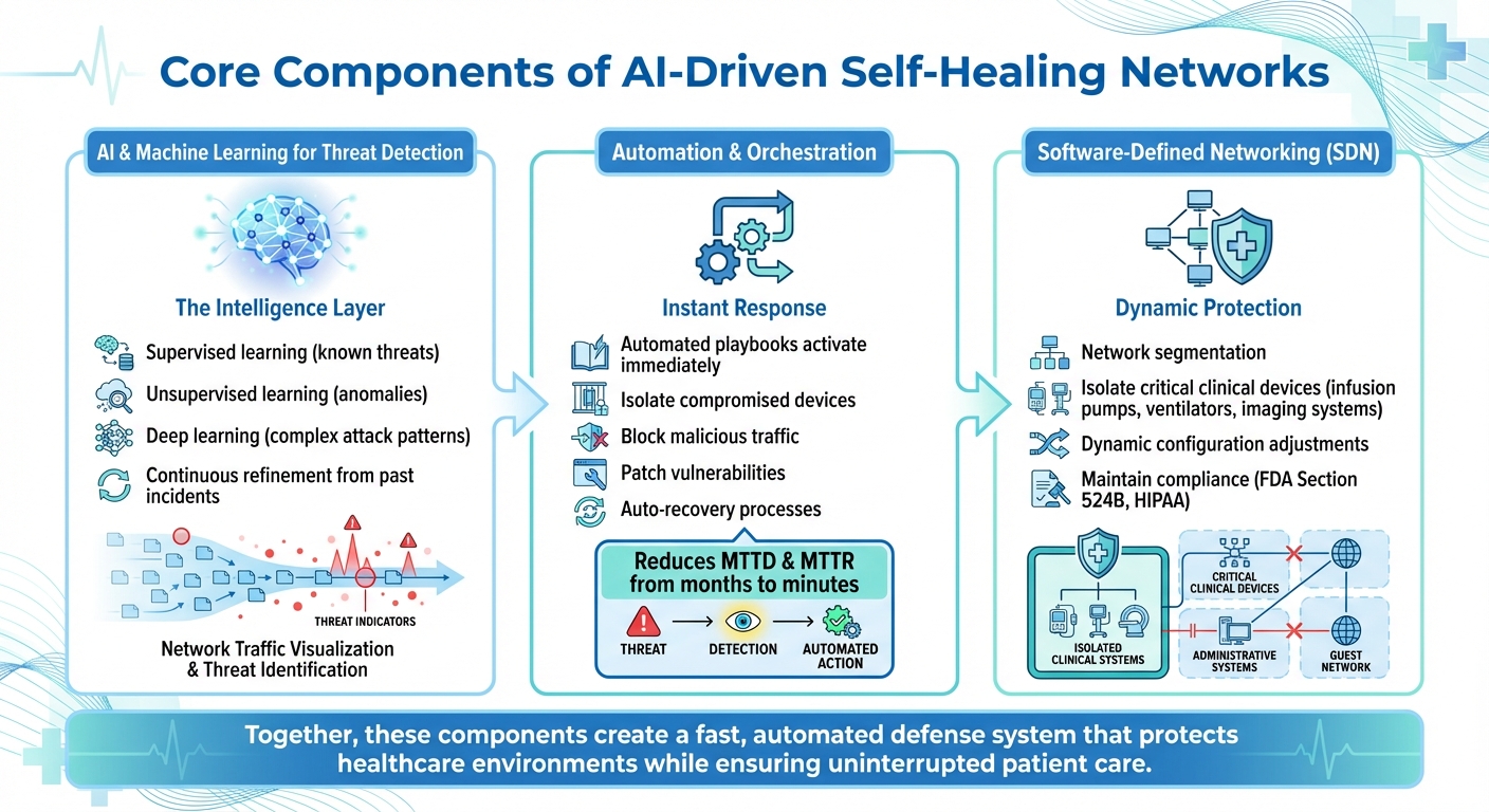 How AI-Driven Self-Healing Networks Protect Healthcare Systems