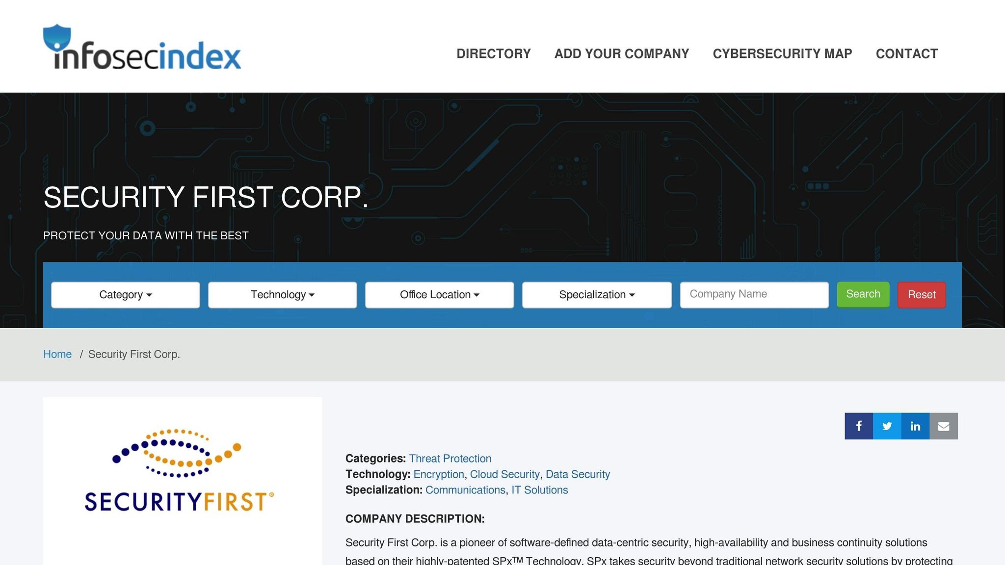 SecurityFirstCorp