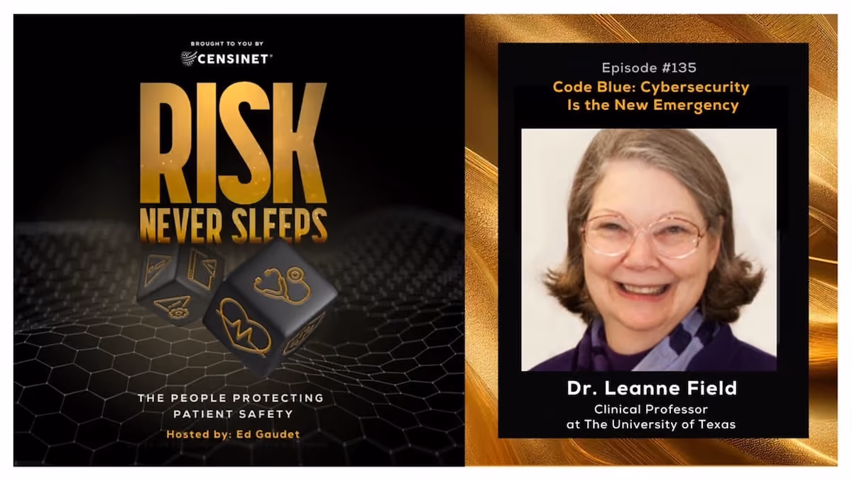 Risk Never Sleeps Episode 135 Title Card