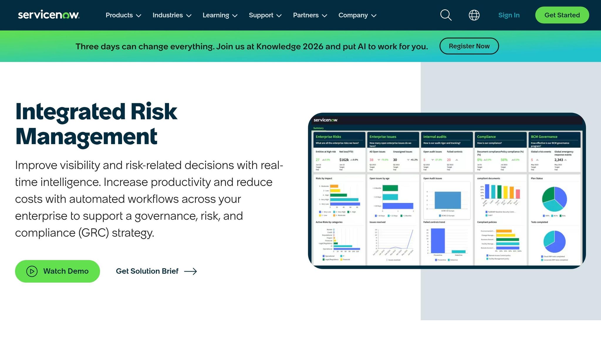 ServiceNow IRM