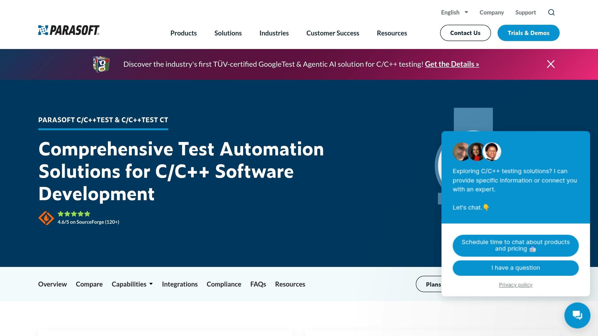 Parasoft C/C++test