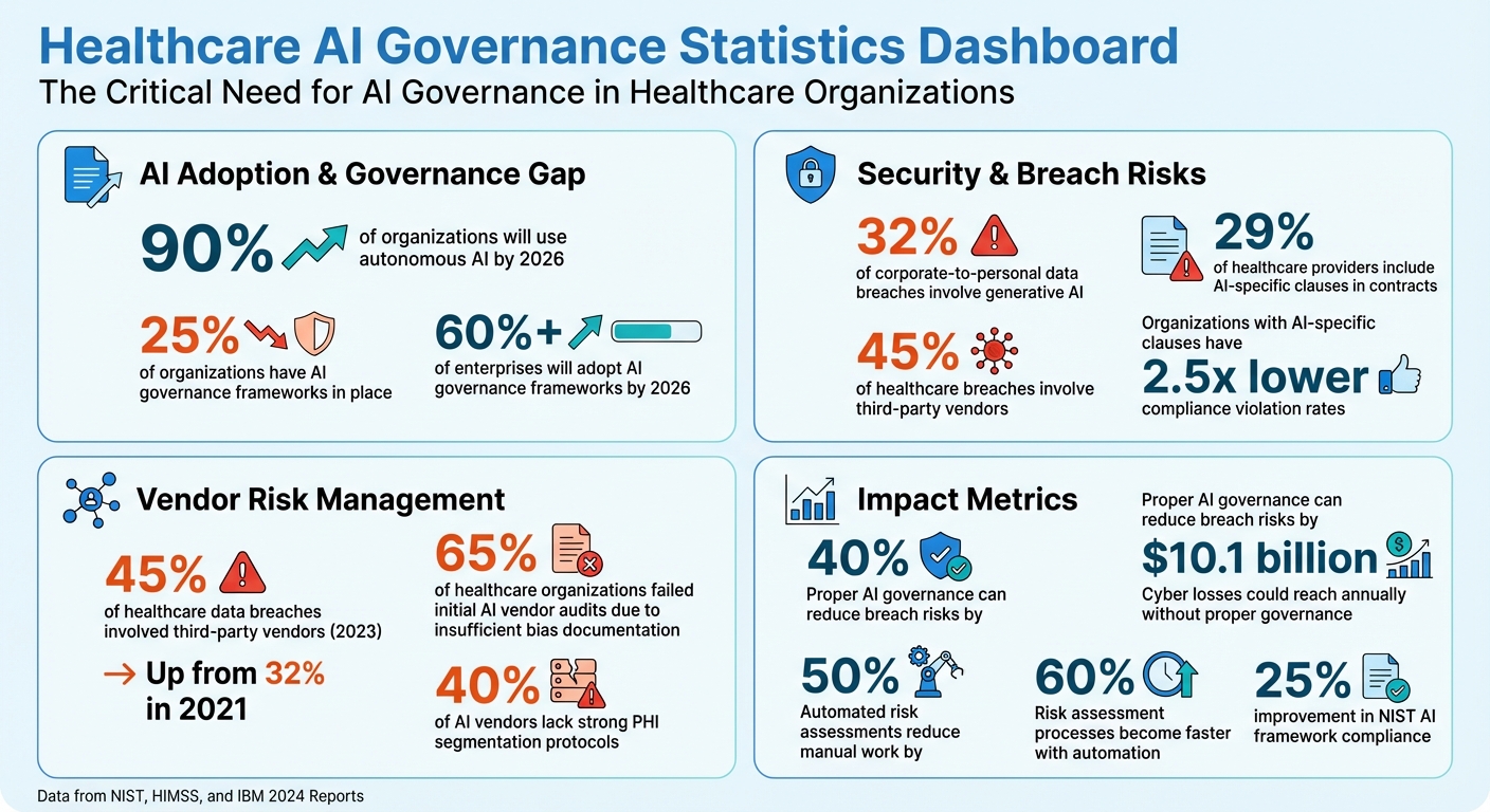 AI Governance in Healthcare: Key Statistics and Risk Metrics for CISOs