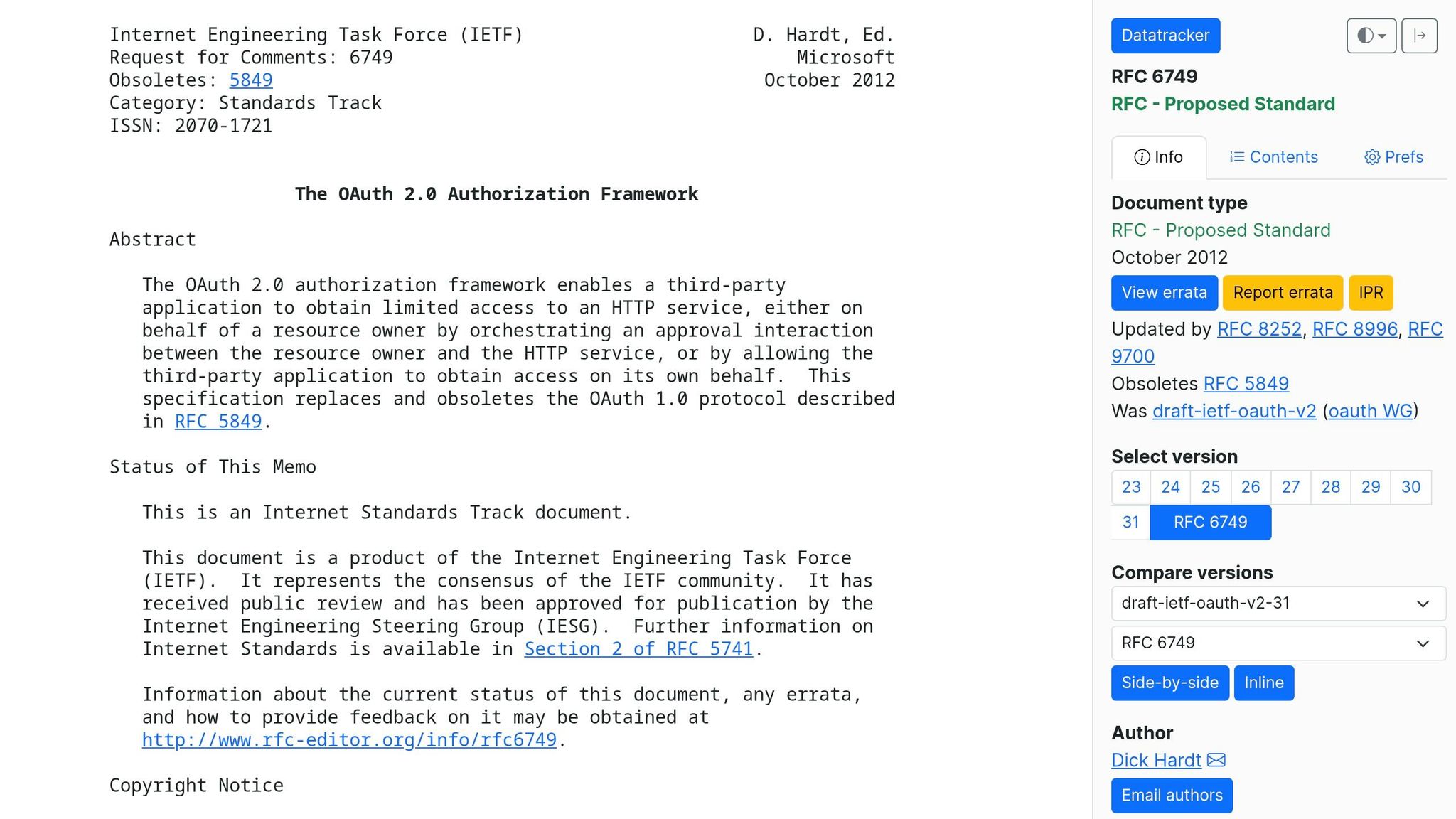 OAuth 2.0
