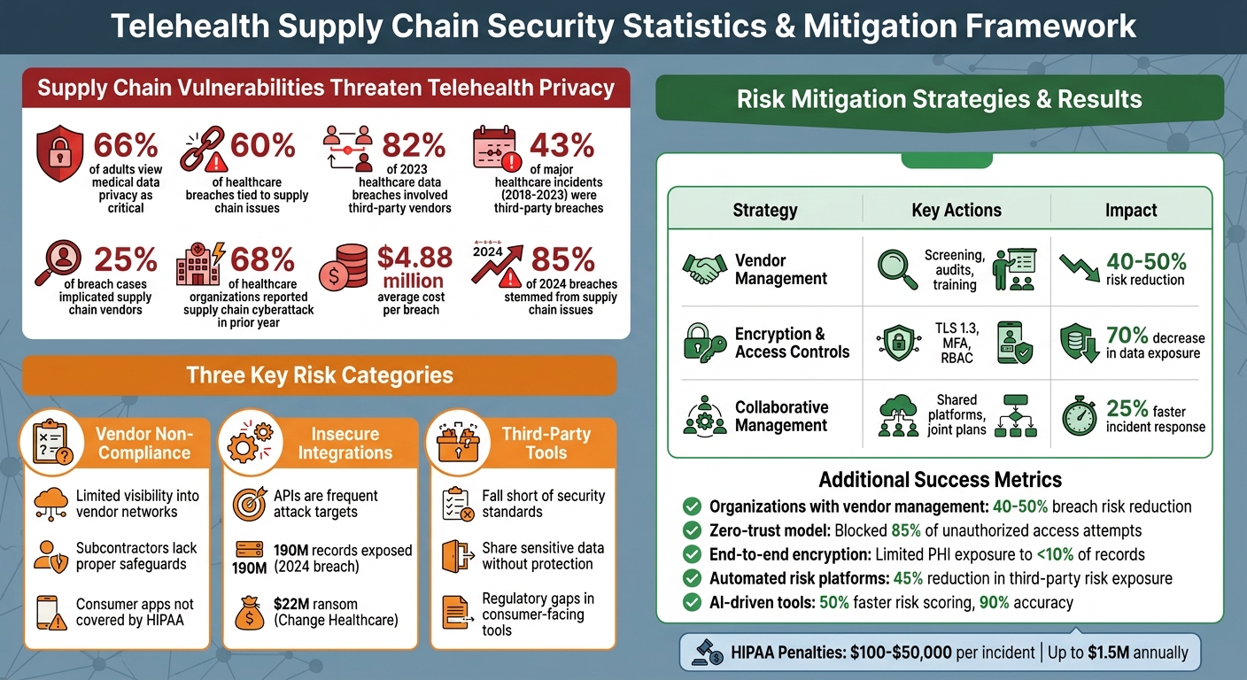 Telehealth Supply Chain Security: Key Statistics and Risk Mitigation Strategies