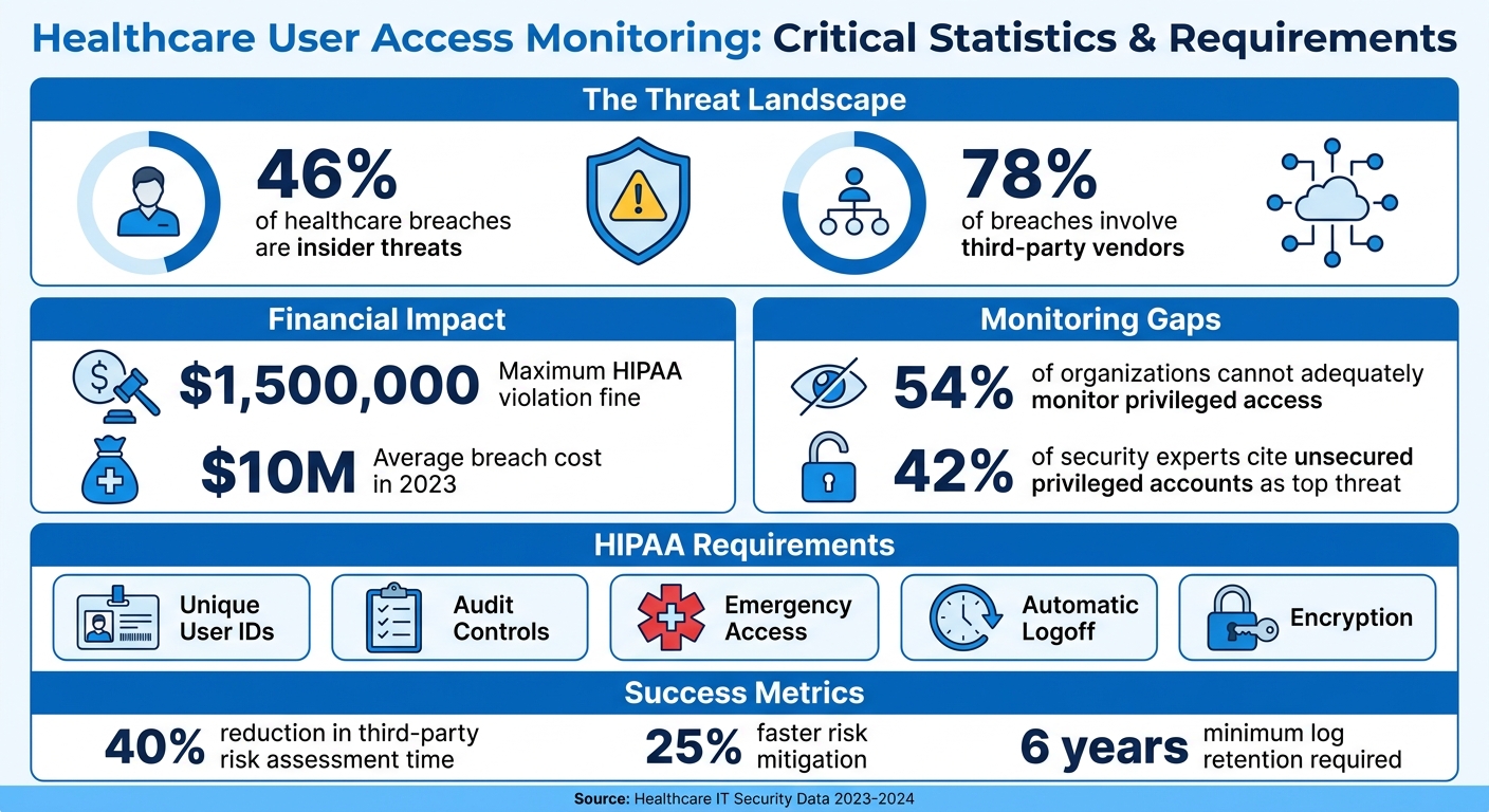 Healthcare User Access Monitoring: Key Statistics and Requirements