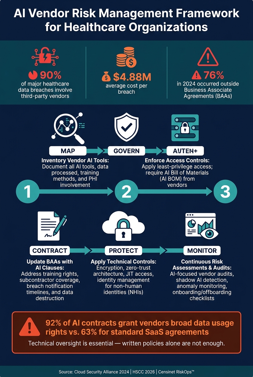 AI Vendor Risk Management Framework for Healthcare Organizations