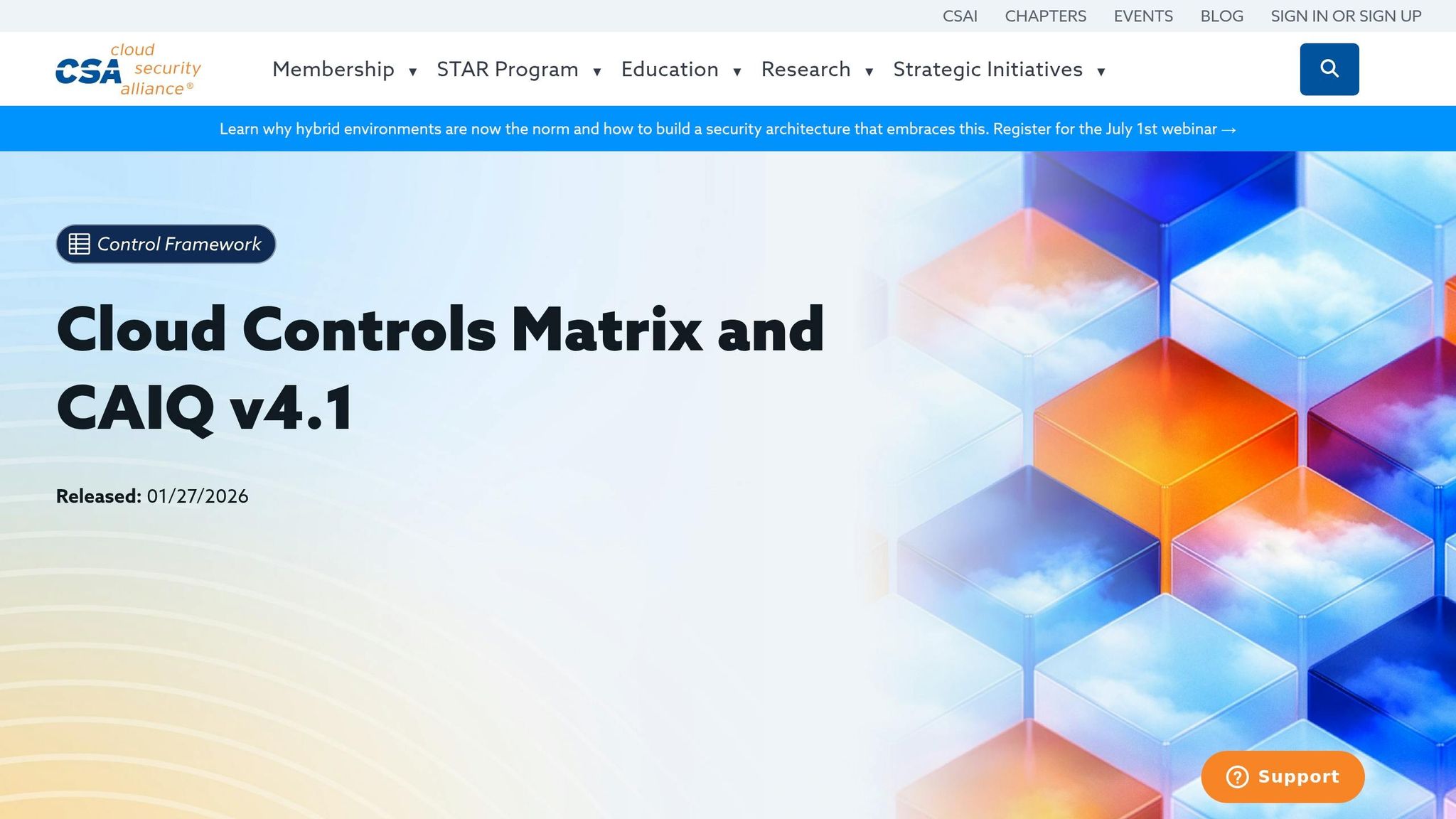 CSA Cloud Controls Matrix