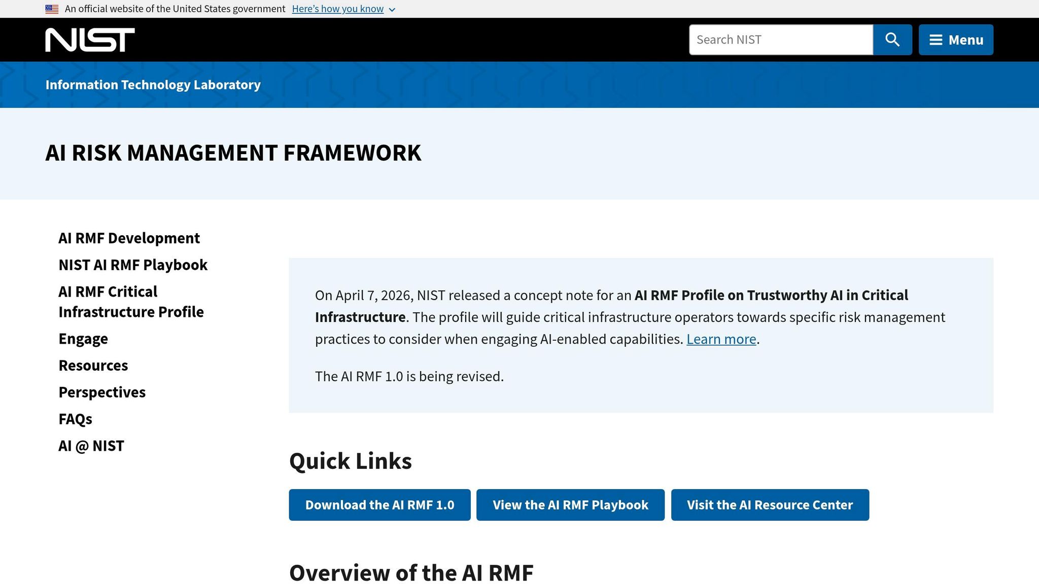 NIST AI RMF