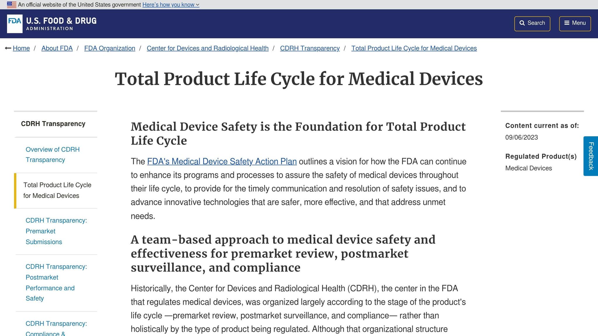 Total Product Life Cycle