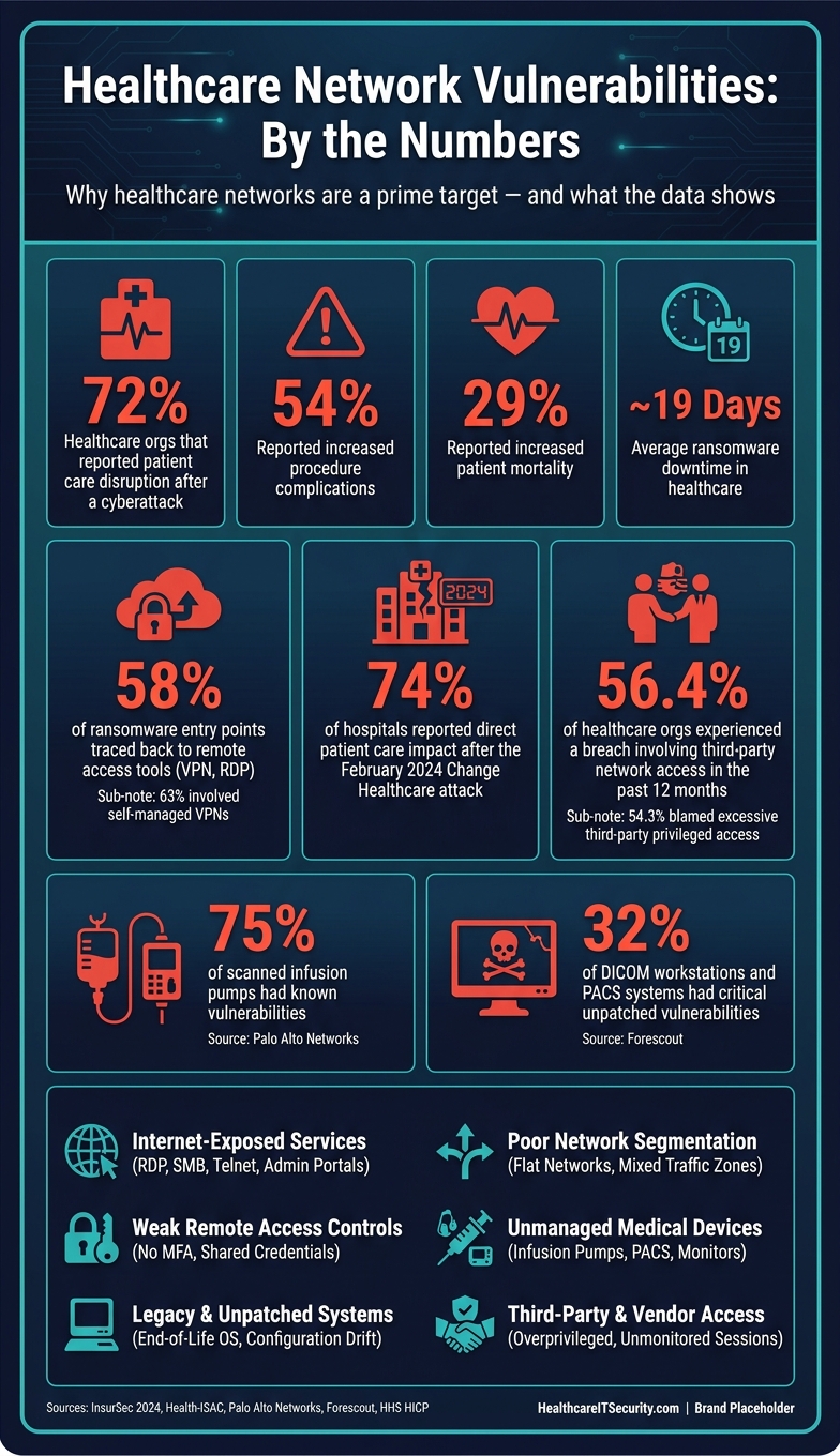Healthcare Cybersecurity Vulnerabilities: Key Stats & Risk Factors
