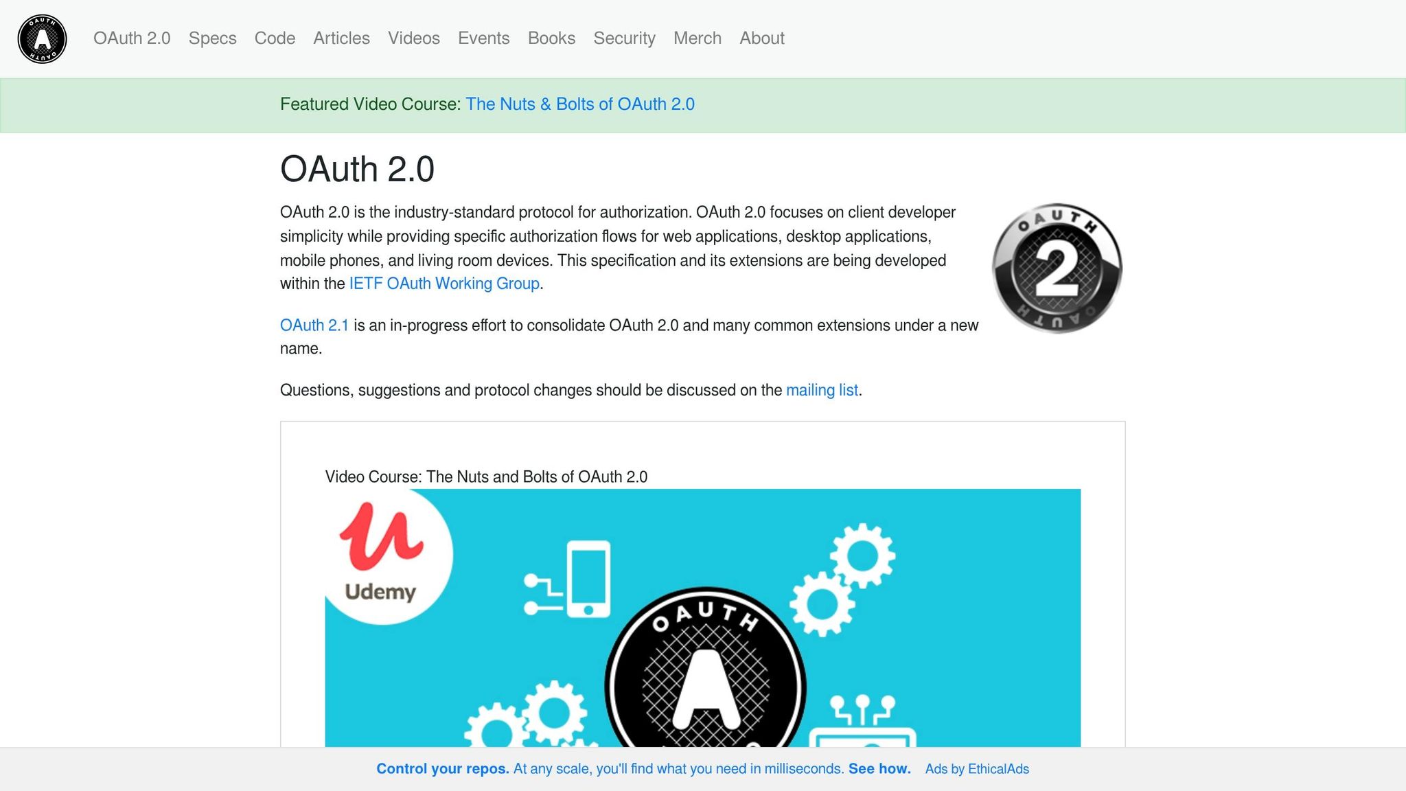OAuth 2.0