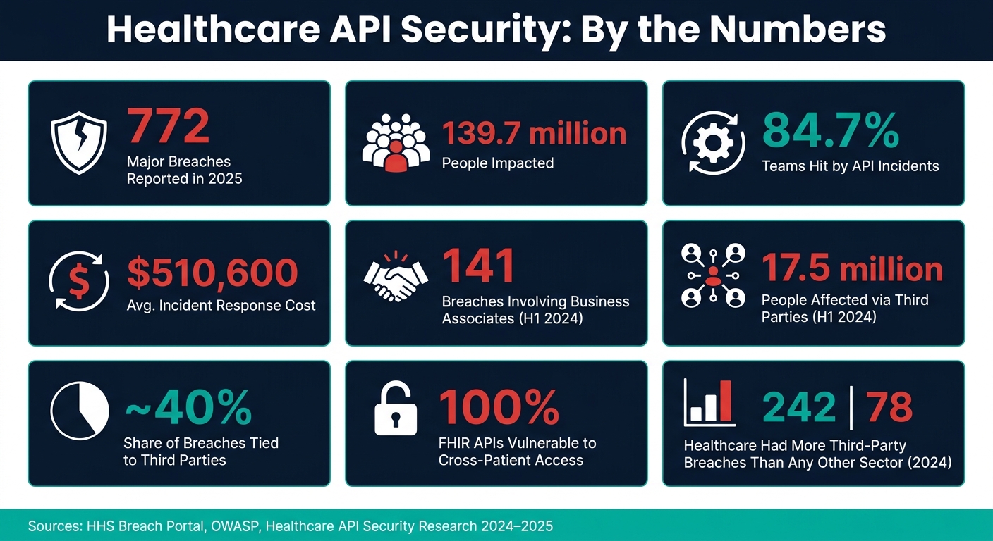 Healthcare API Security: Key Threats, Costs & Breach Statistics 2024–2025