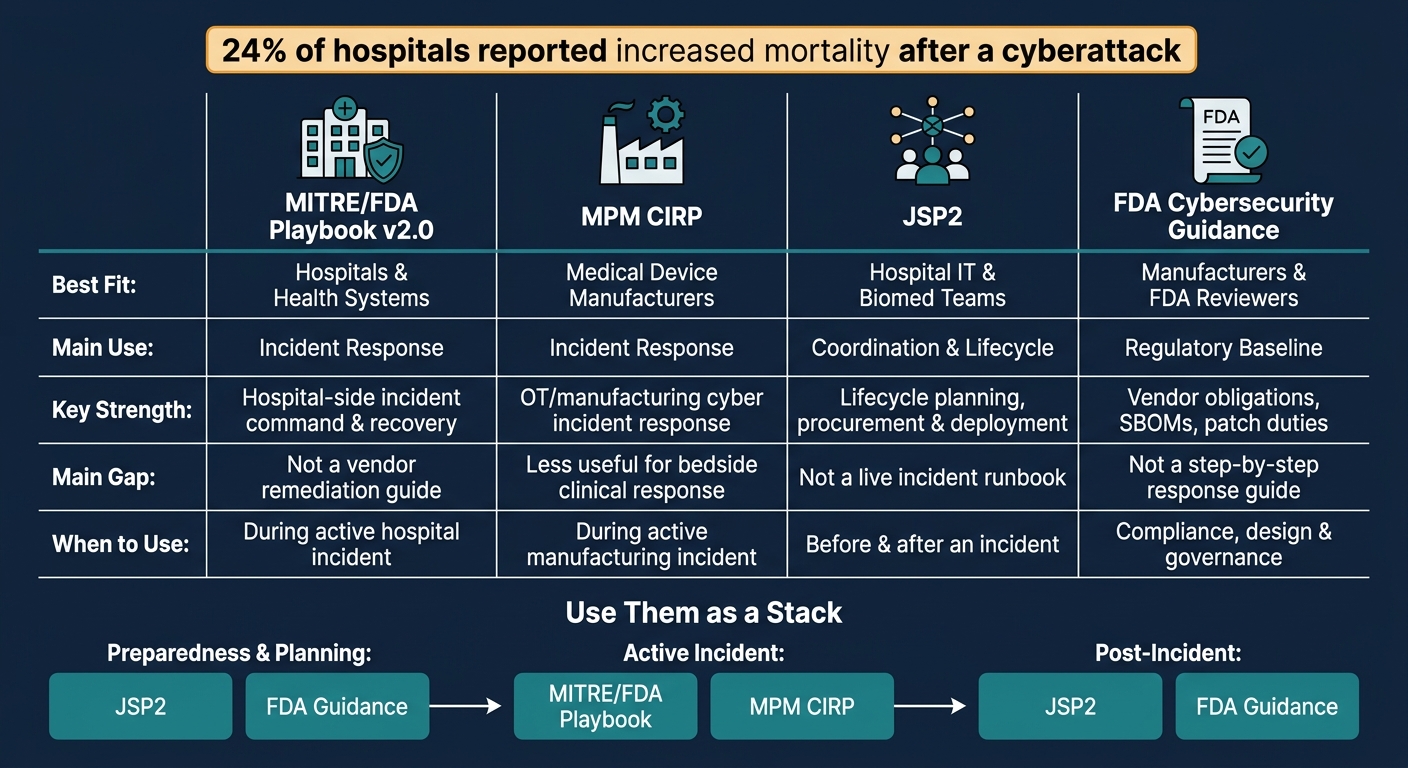 Medical Device Cyberattack Playbooks: Which One Do You Need?