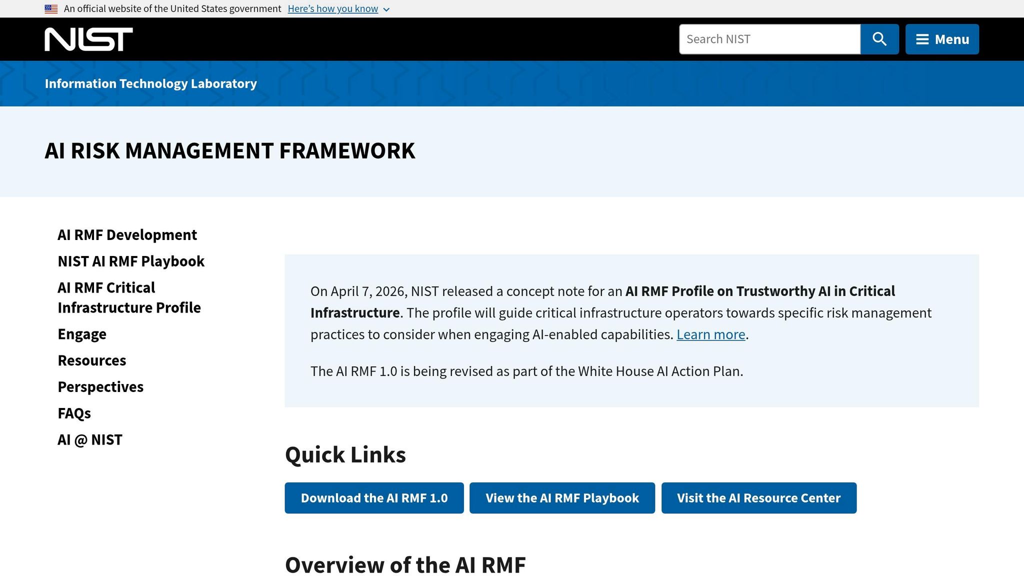NIST AI RMF