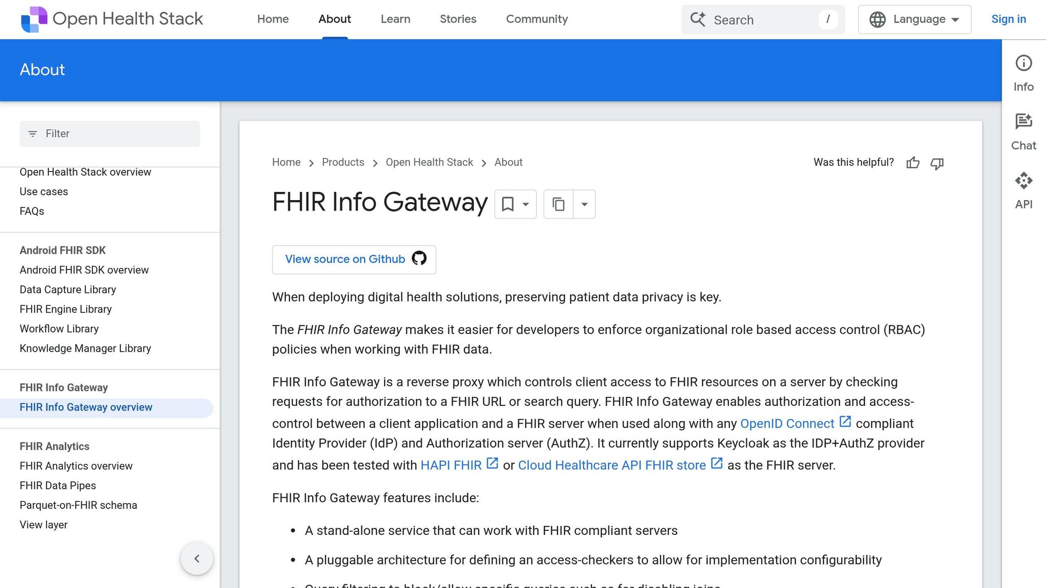 FHIR Information Gateway