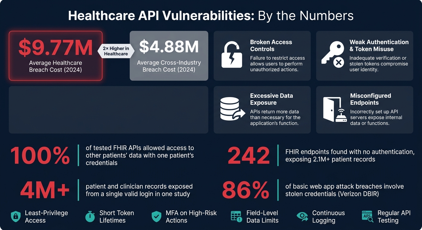 Healthcare API Vulnerabilities: Key Breach Statistics & Risk Factors