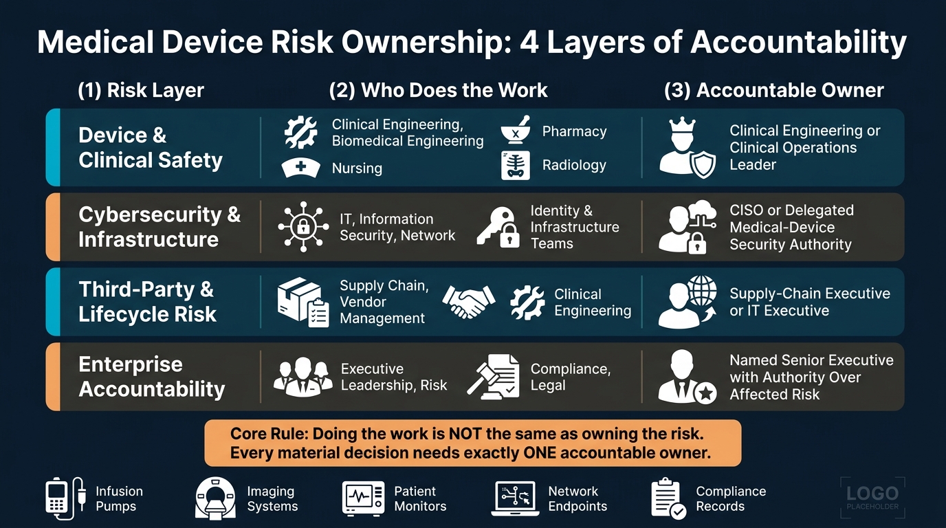 Medical Device Risk Ownership: Who Does the Work vs. Who Owns the Decision