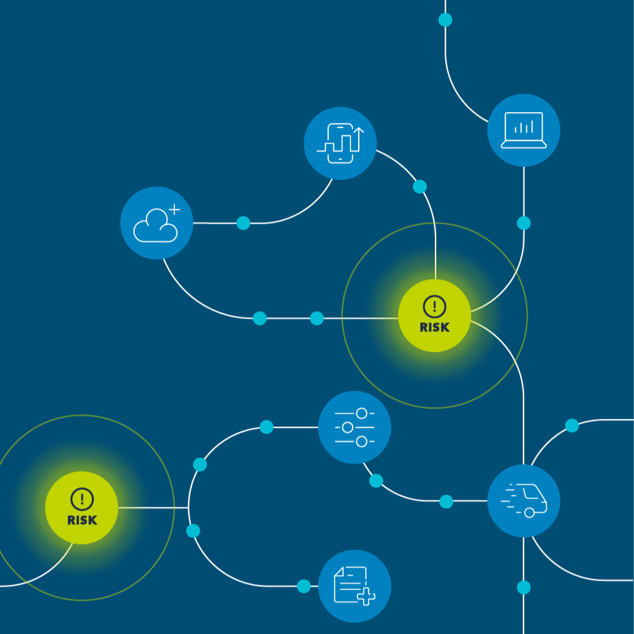 Censinet interface for identifying critical vendor and operational risks in healthcare