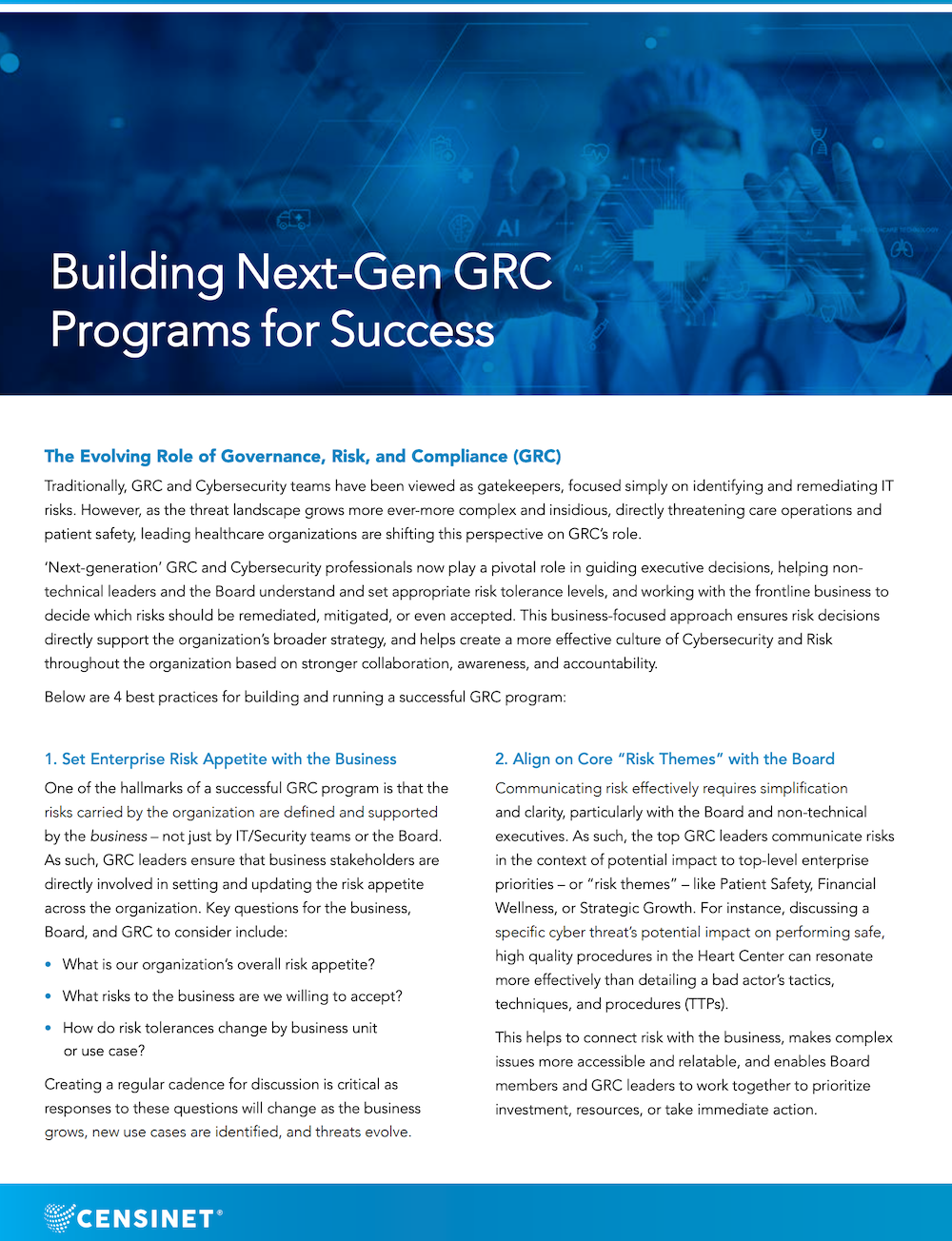 Building Next-Gen GRC Programs for Success Cover