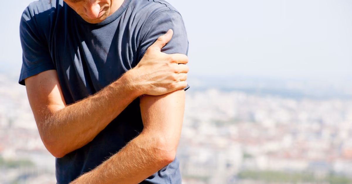 I heard a pop in my shoulder and now it hurts