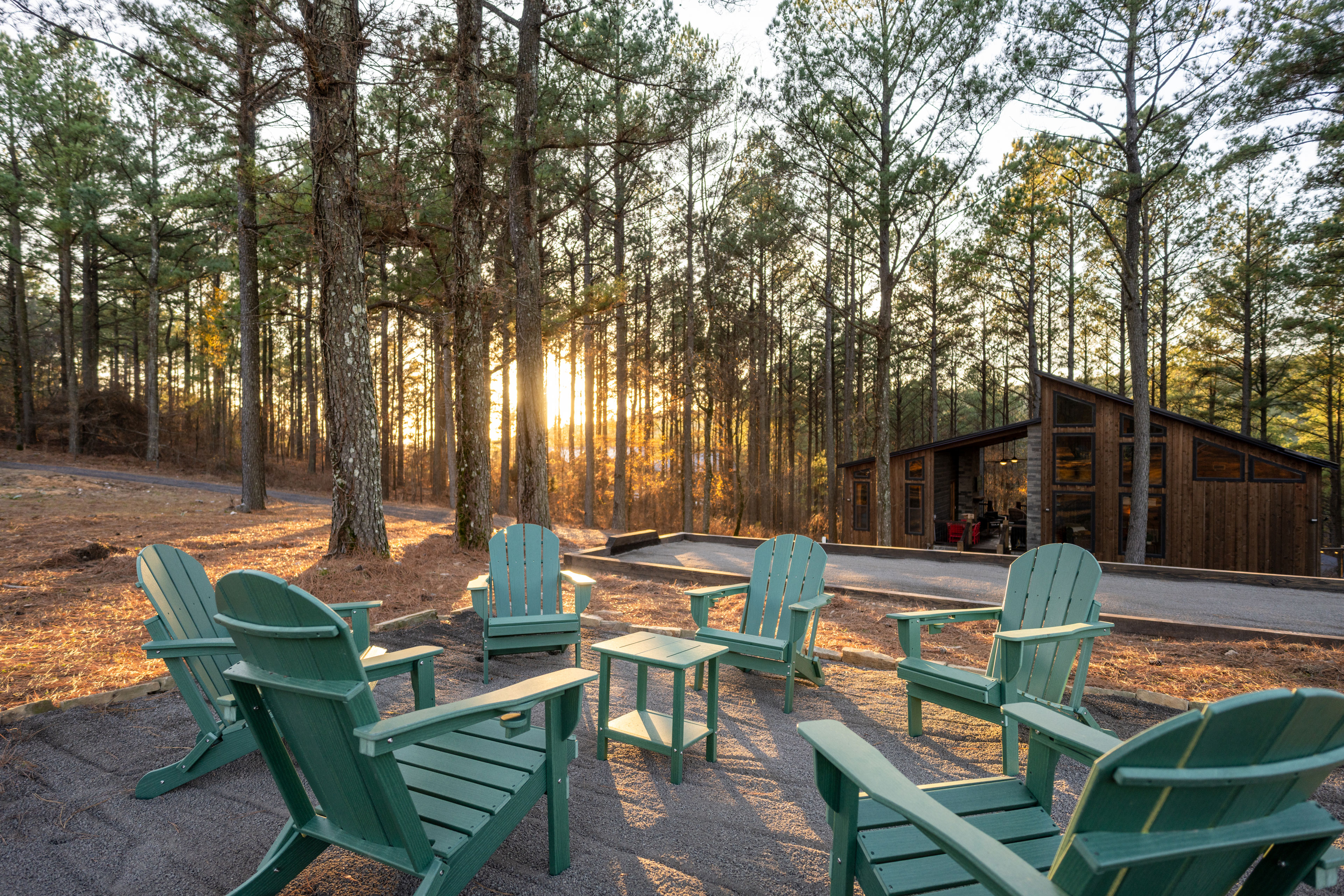 We have an area in the front yard for up to 6 people to sit and relax 
