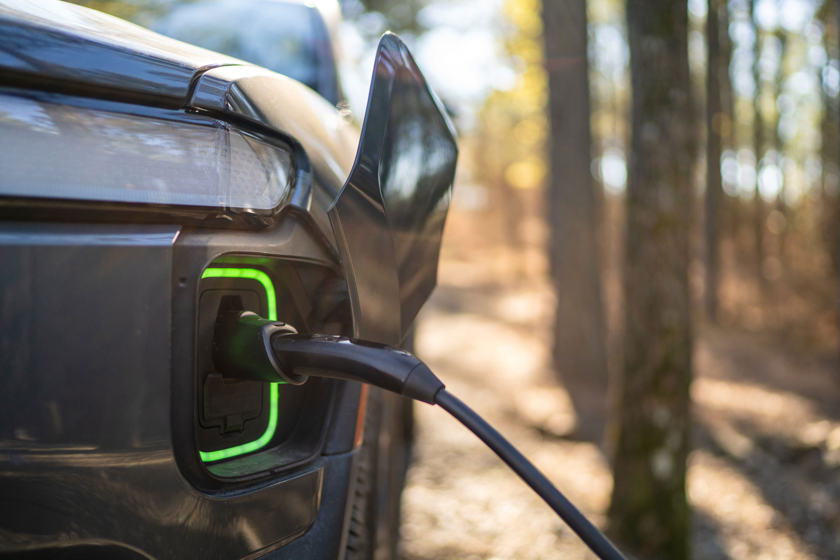 Our Tesla Universal Wall Charger is compatible with all EVs and charges at about 22 miles per hour. No extra fee for charging for guests.