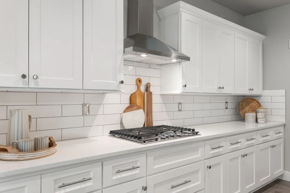 White Cabinetry Kitchen Shaker
