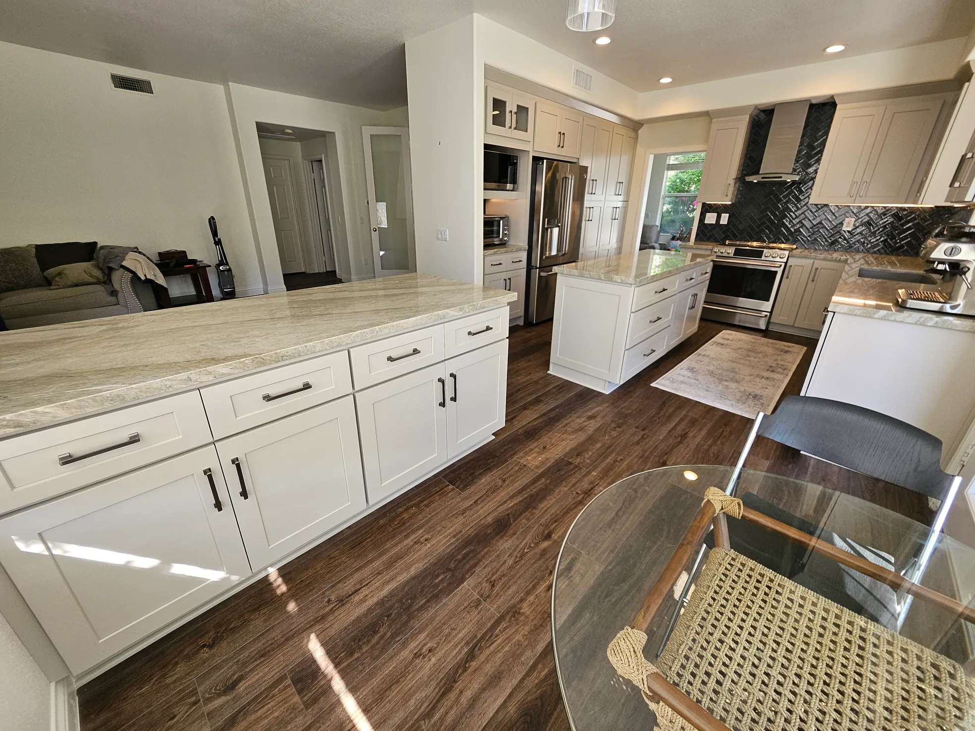 White Traditional Shaker Cabinetry