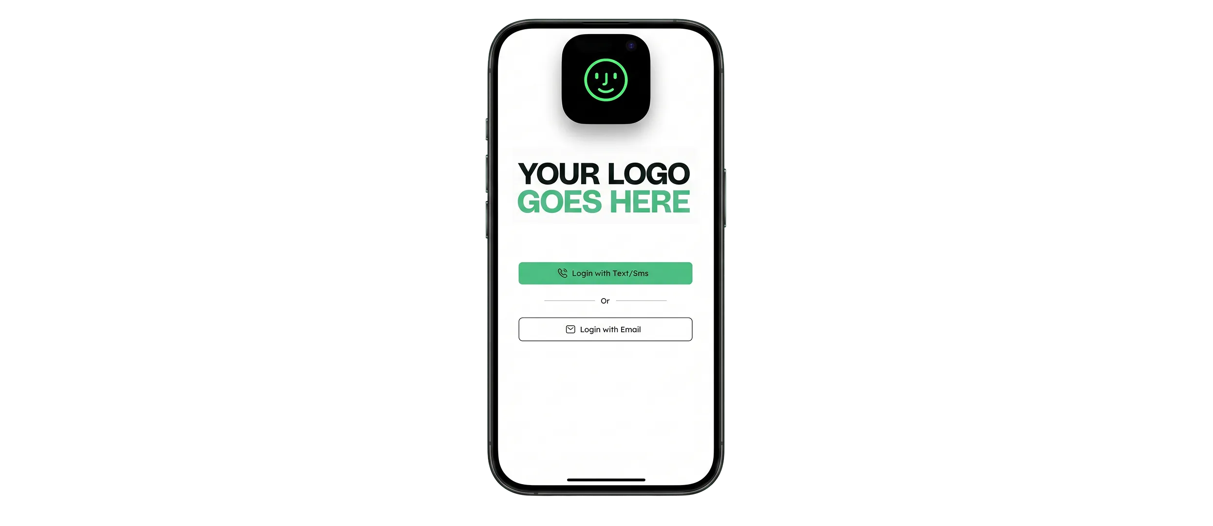 Fynancial app screens