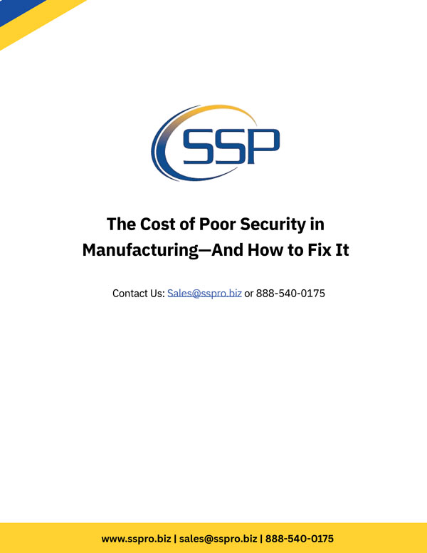 Top 5 Manufacturing Risks Mitigated by Electronic Security