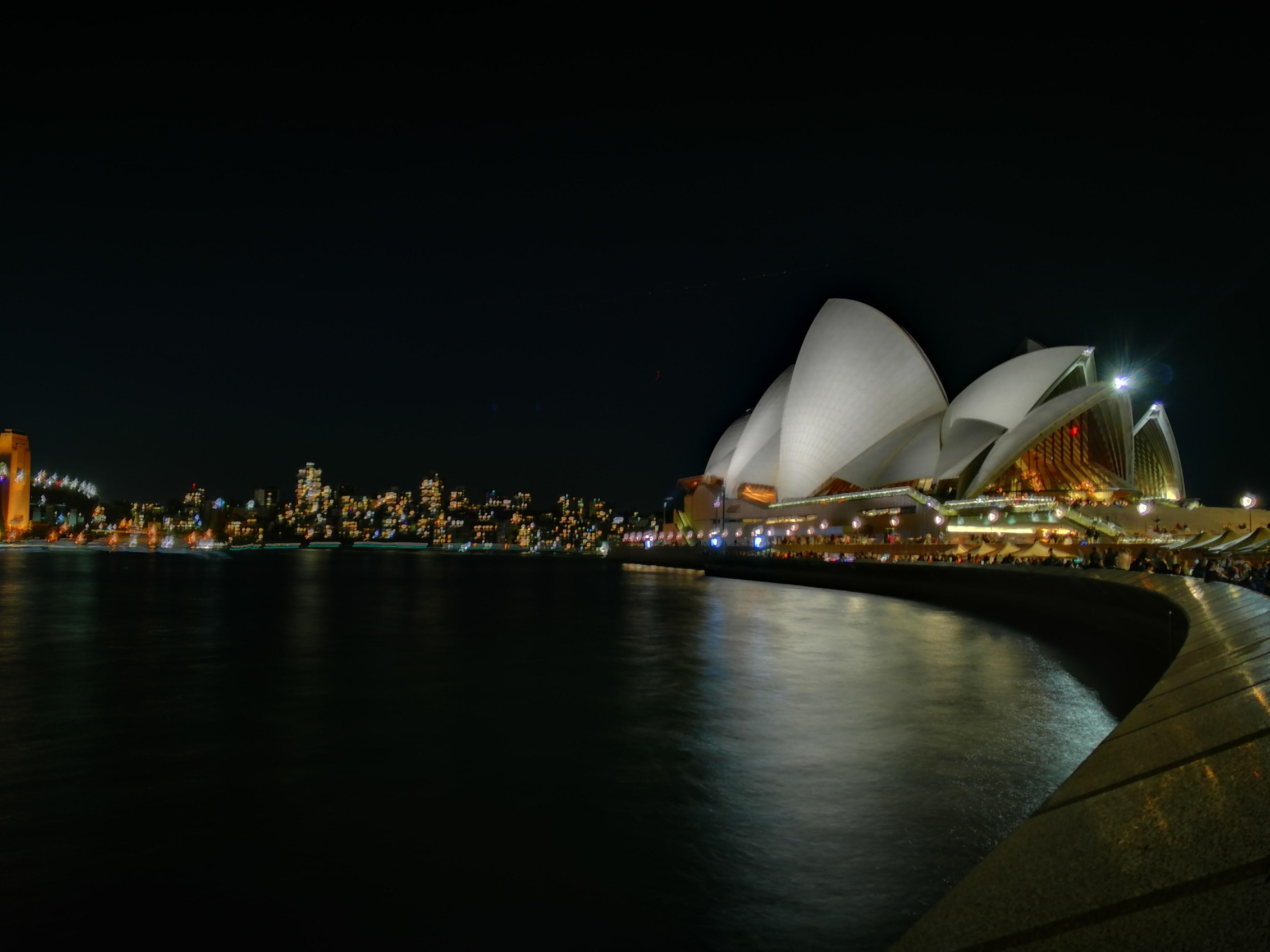 Sydney harbour opera
