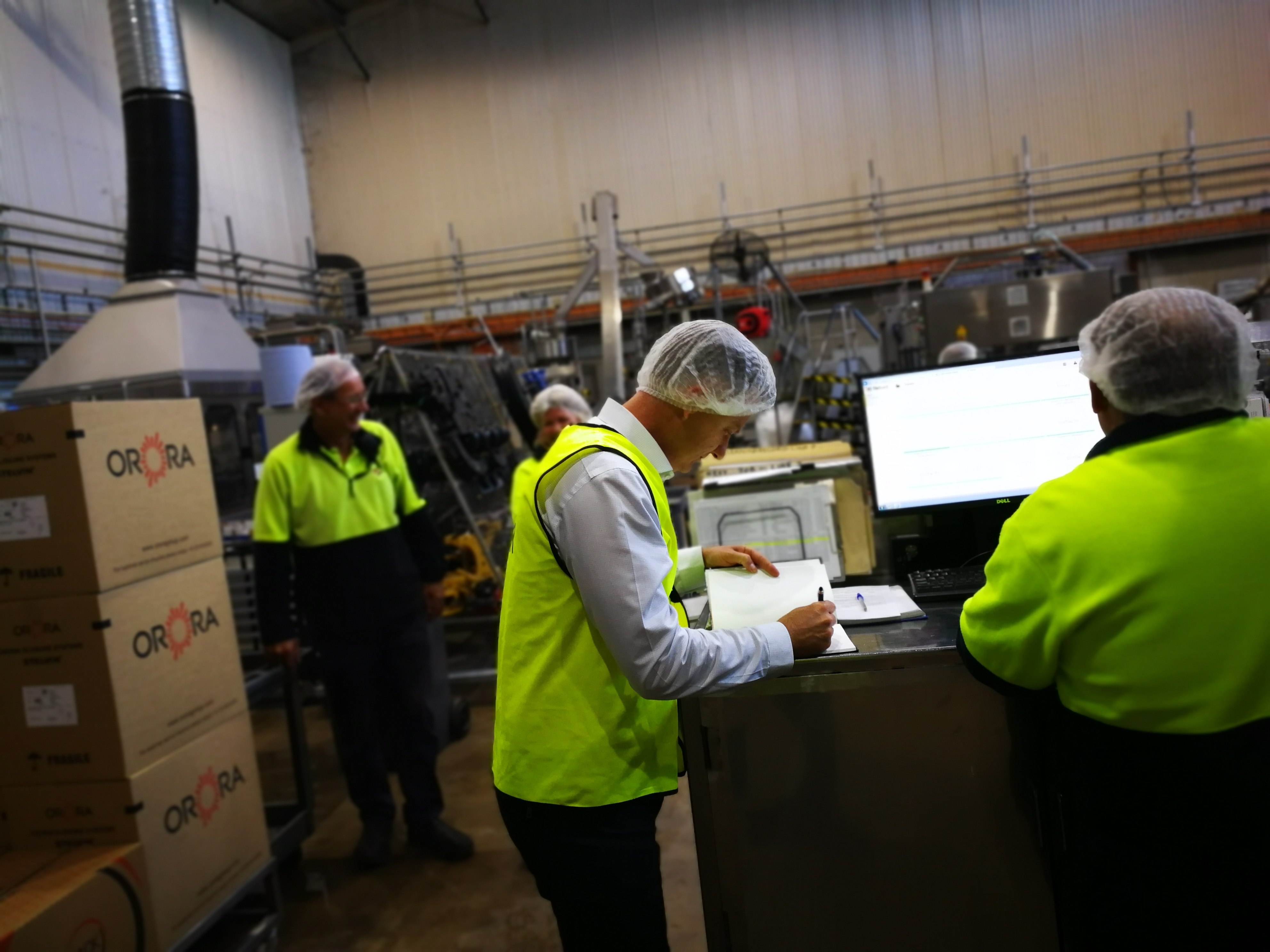 Ozpak production area