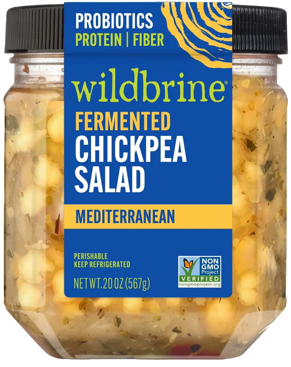 Fermented Mediterranean Chickpea Salad