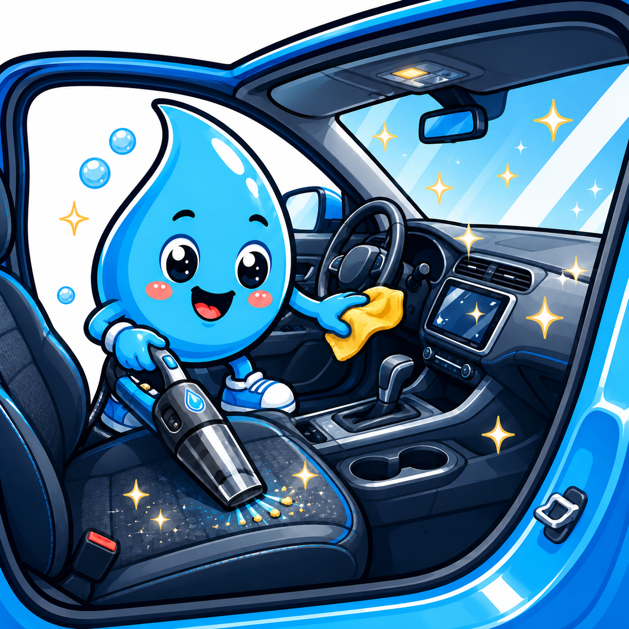 Zippy Drip Inside-Out Drip light interior vehicle cleaning add-on graphic in Las Vegas