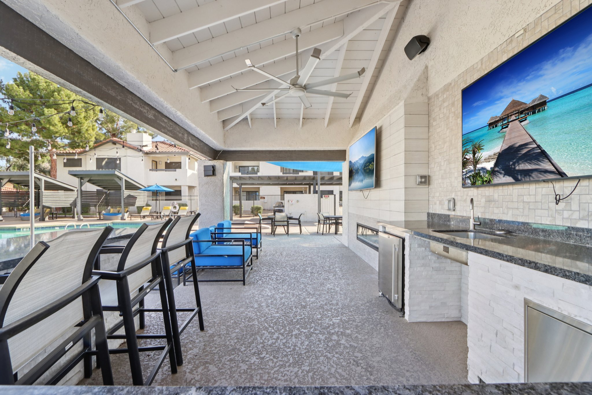 Community Outdoor patio