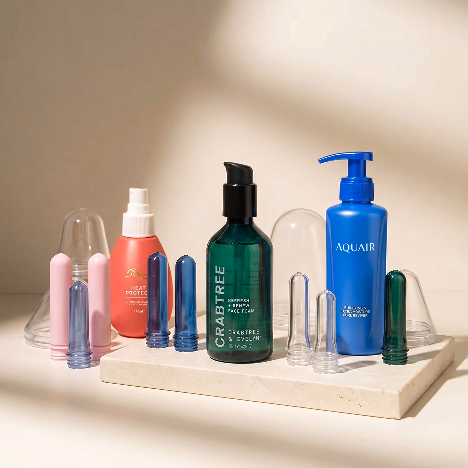 PET preforms for skincare PET bottles
