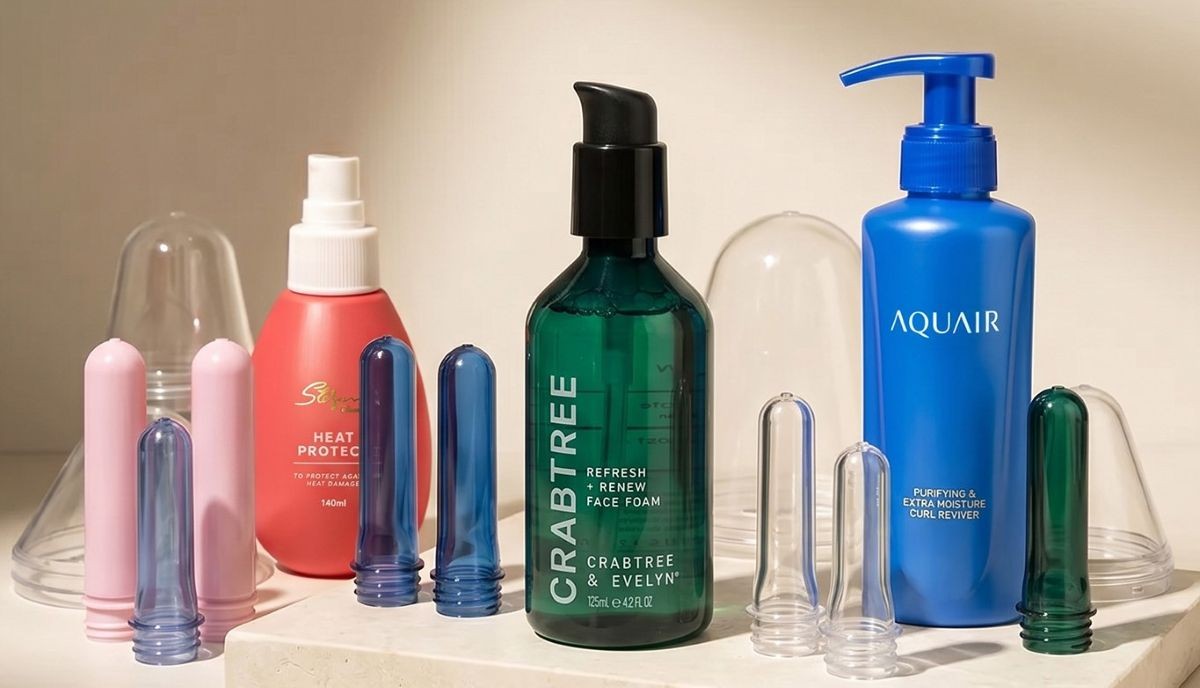 image of elegant beauty product arrangement