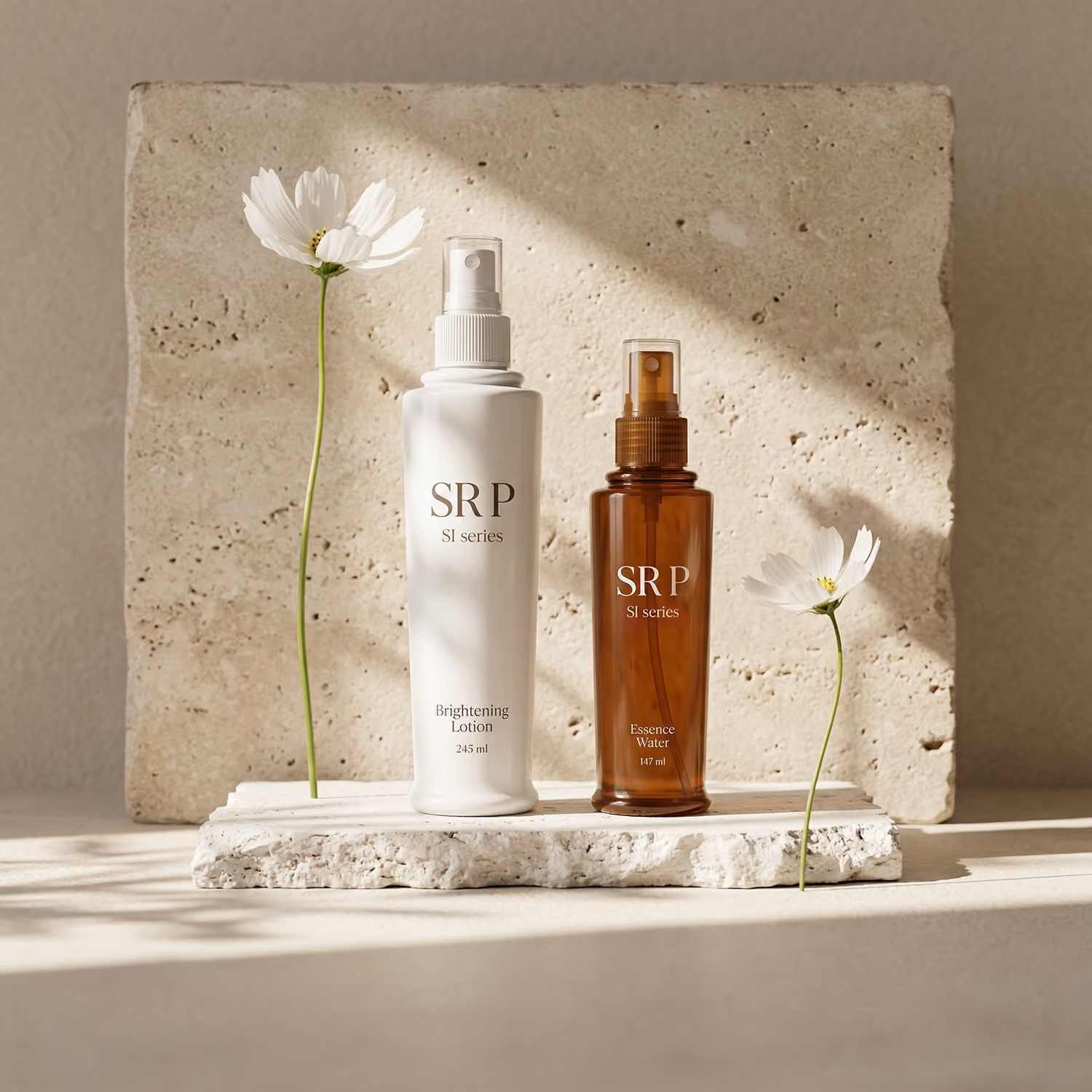 PET bottle for skincare and clean beauty