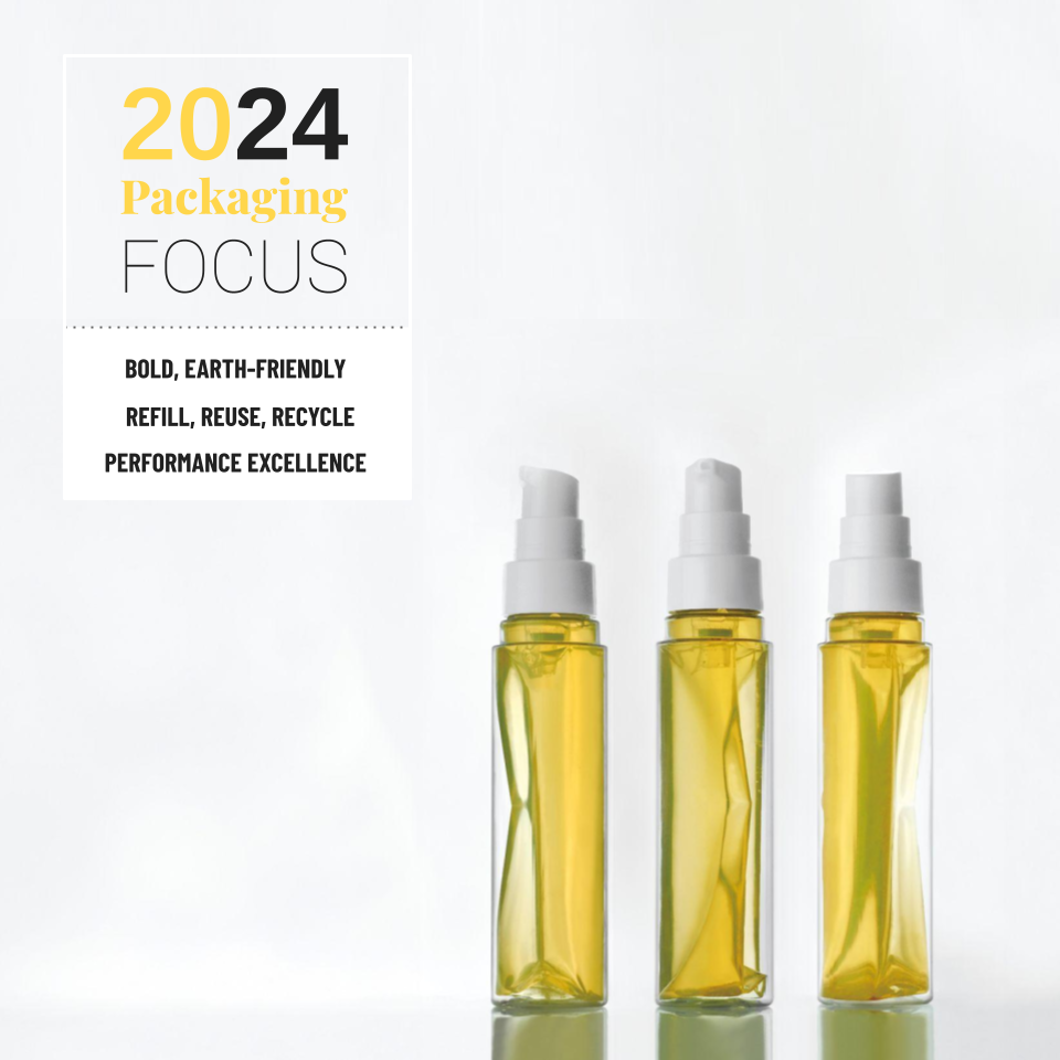 SR Packaging Focus 2024: Be Bold, Earth-friendly, Refill, Reuse, Recycle, and Performance Excellence.