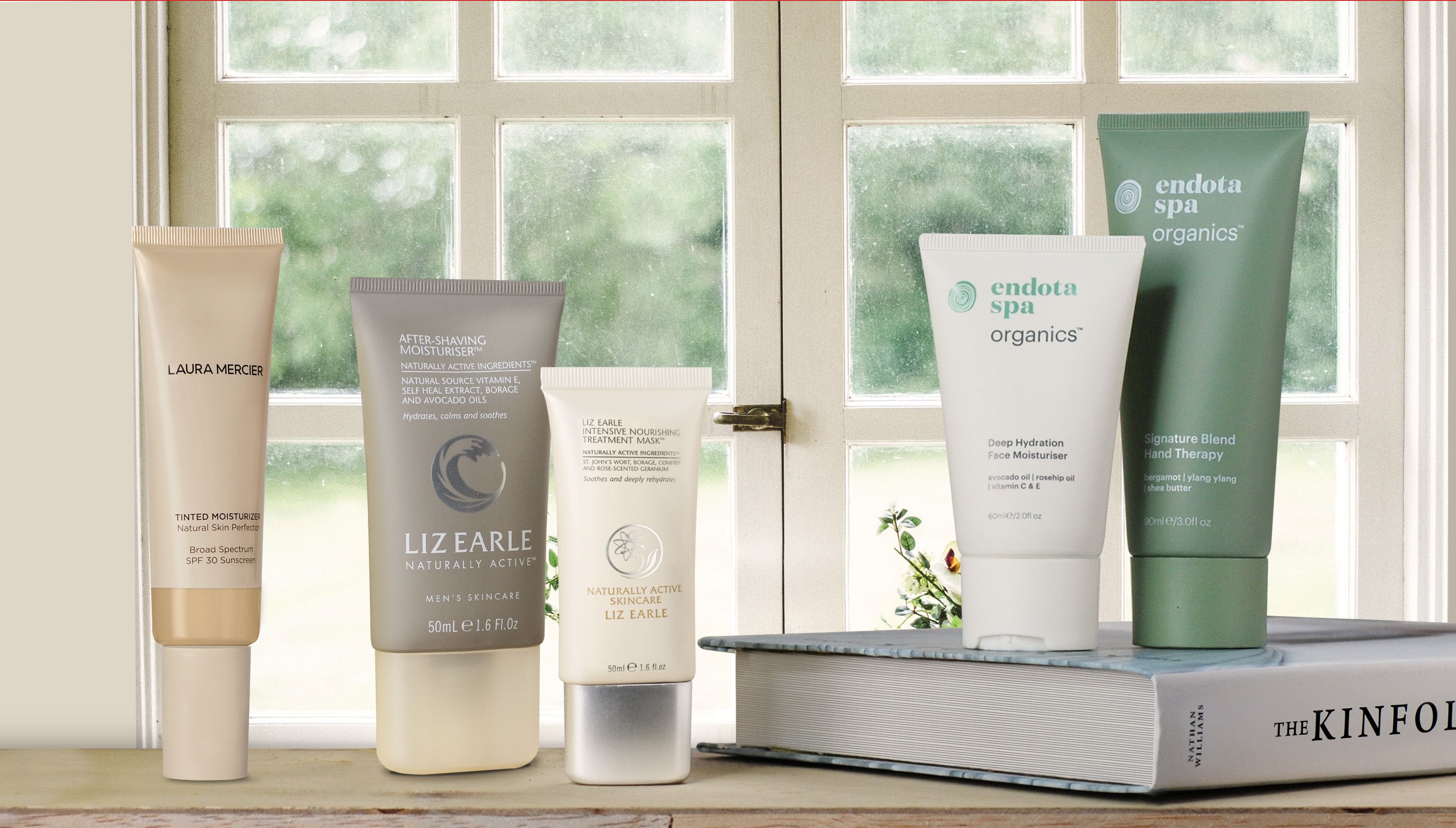 image of skincare line