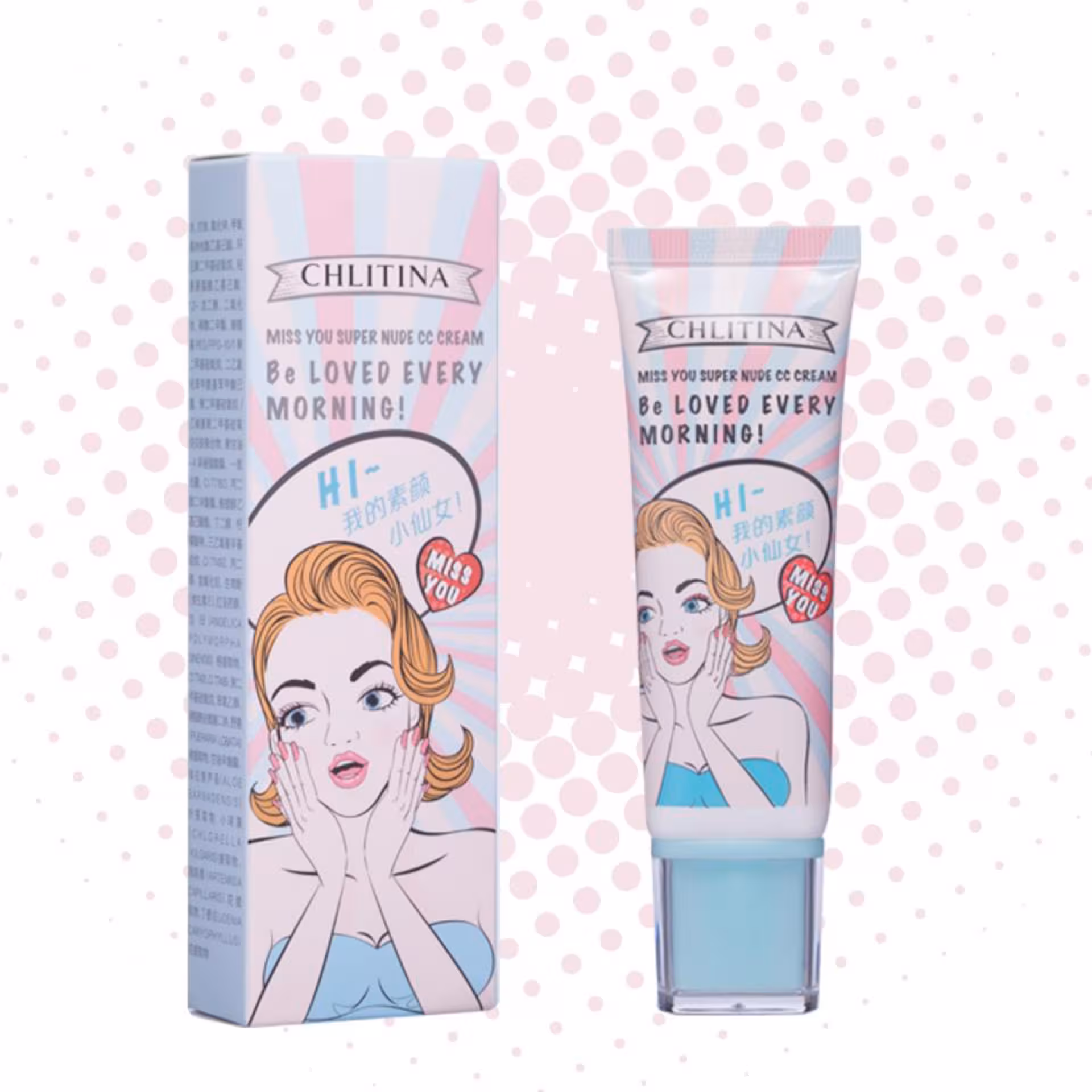 Flat Tube for CHLITINA CC Cream